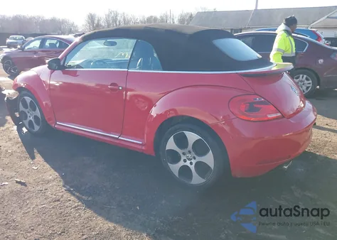 2013 Volkswagen Beetle 2.5L из США, поврежденный, VIN 3VW5P7AT8DM825089